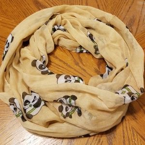 Panda scarf